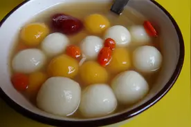 想吃汤圆不用买，教你用五谷杂粮来做，颜色漂亮，还能排毒养胃视频封面