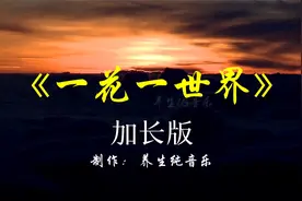 经典太极拳纯音乐《一花一世界》加长超长完整版120分钟洞箫古琴视频封面