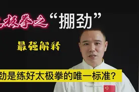 注意“掤劲”是练好太极拳的唯一标准？普通人如何掌握掤劲？视频封面