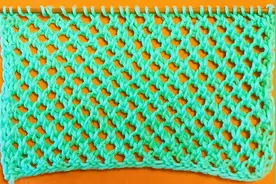 棒针镂空小桑果花，一款万能花样，适合织毛衣、披肩、围巾和帽子