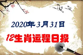 3月31日十二生肖运程解析，鸡、狗、兔需留意，有没有你呢？视频封面