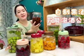 自制水果酒合集，万能的泡酒公式，详细的制作过程，味道特别好！视频封面