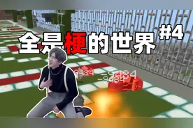 出生在全是梗的世界，我还打败了魔王坤坤？！#我的世界