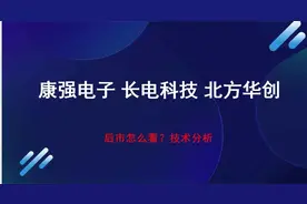 康强电子 长电科技 北方华创，后市怎么看？技术分析视频封面