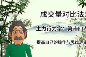 “成交量对比图”杂乱无章，看懂才能思路清晰，散户要注意识别！视频封面