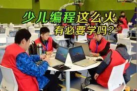 网课备受家长青睐，少儿编程是超前教育还是收智商税？水真的很深视频封面