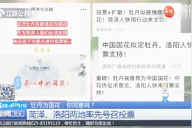 牡丹为国花，你同意吗？山东菏泽和河南洛阳两地率先号召投票视频封面