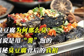 臭豆腐为何那么臭？据说是用“粪”泡的，揭秘臭豆腐背后的真相视频封面
