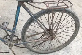 修复旧自行车，生锈的自行车换新颜，过程超解压视频封面