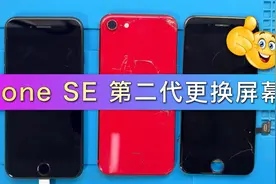 苹果 iPhone SE 第二代，更换屏幕、后壳全过程视频封面