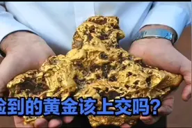 捡到的狗头金，必须上交吗？视频封面