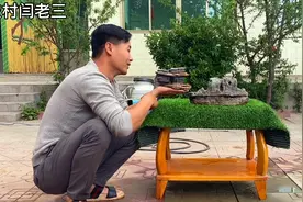 闫老三从深山带回精品怪石，清洗后我惊呆了，简直是石中极品视频封面