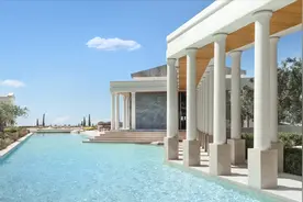 希腊安缦（Aman)度假酒店，雅典卫城里的古希腊现代建筑杰作！视频封面