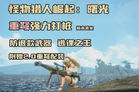 【MHR:SB】曙光中的究极武器 强力的打桩神器 重弩新手教程视频封面