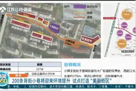 南京：200条背街小巷将迎来环境提升，试点打造“美丽街区视频封面