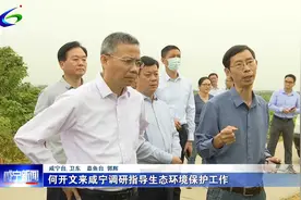 何开文来咸宁调研指导生态环境保护工作视频封面