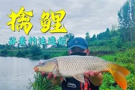 夏季谷麦野钓鲤鱼选的位置太刁钻，这些位置居然都能钓到鱼视频封面