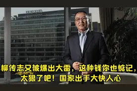 柳传志又爆大雷，这种钱你也惦记，太狠了吧！国家出手大快人心视频封面