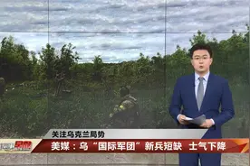 美媒：乌“国际军团”新兵短缺 士气下降视频封面