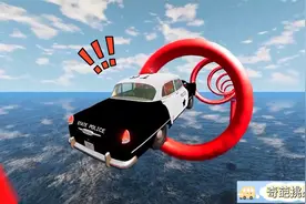 车祸模拟器845 赛道上设置四种不同的障碍 什么车能够到达终点？视频封面