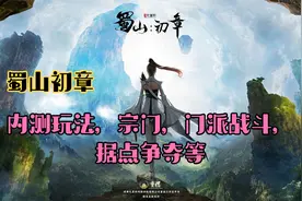 蜀山初章网络版开启宗门，门派战斗，据点争夺。视频封面