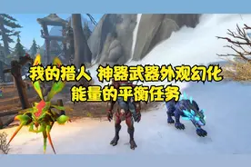 魔兽世界：我的猎人，神器武器外观幻化，能量的平衡任务视频封面