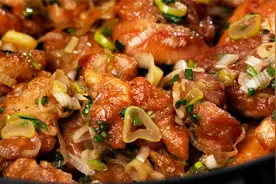 鸡腿肉一定要这样做，鲜嫩下饭，真的太香了~