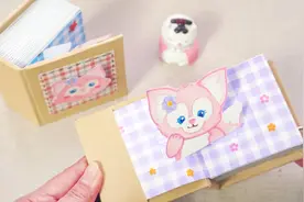 自制玲娜贝儿立体书音乐盒，步骤也不难，当做礼物送朋友超赞！