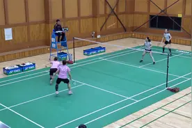 【低视角羽毛球合集】-韩国女双-Gyeonggi Provincial Athle视频封面