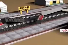 3D动画模拟印度列车相撞 车厢内部画面曝光：车窗被撞碎满地狼藉视频封面