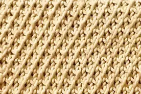 棒针编织实地花样，斜纹精致漂亮，织夹克或地垫、毯子都不错视频封面