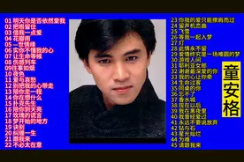 怀旧老情歌：90年代最火的歌手童安格歌曲精选45首大合集