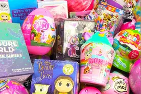 食玩奇趣蛋大全：超级惊喜蛋惊奇蛋开箱，培养好奇爱探索的宝宝视频封面