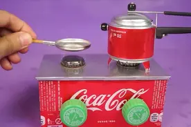 易拉罐手工，看达人如何DIY一个迷你厨具