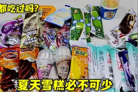 夏天雪糕必不可少，100元买冰激凌，这些0.8元一根的你都吃过吗视频封面