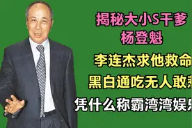 揭秘大S干爹杨登魁，黑白通吃无人敢惹，凭什么称霸港台娱乐圈视频封面