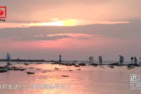 这就是涠洲岛的五彩滩，青苔与海水相互辉映，颜色缤纷多彩视频封面