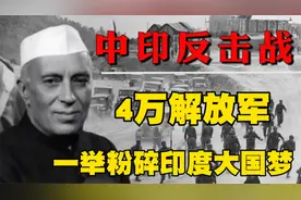 1962年中印反击战，4万解放军横扫30万印军，一举粉碎印度大国梦视频封面