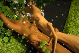 奋不顾身的爱情，两棵树相爱了一生，为了在一起拼尽全力