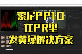 影视学院后期教学-索尼微单pp10肤色偏黄绿的调色方法视频封面