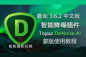 最新中文版！Topaz DeNoise AI 3.6.2 降噪插件 蒙版实例教程
