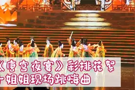 《唐宫夜宴》河南春晚彩排现场花絮，14名小姐姐现场跳嗨曲视频封面