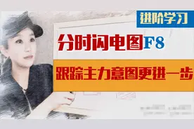 跟踪主力意图更近一步，快捷键F8，分时闪电图有妙用！