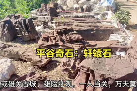 遇见美好目的地，平谷轩辕石，有幸见到发现此奇石第一人