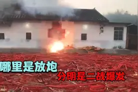 终于知道国家为什么要禁烟花炮竹，这哪是放炮！分明就是世界大战视频封面