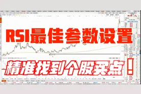 RSI还能这样参数设置？用在个股抄底真的神奇，配合均线再上层楼