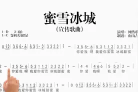 简谱视唱《蜜雪冰城》来感受下洗脑神曲的真正精髓，让人内心放松视频封面