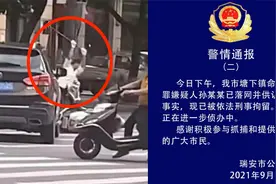 温州瑞安持棍打死电动车司机嫌疑人已落网：曾持续行凶长达1分钟视频封面