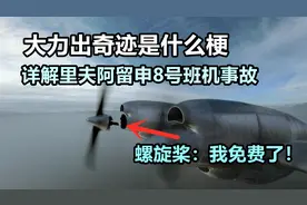 大力出奇迹是什么梗？详解里夫阿留申8号班机事故视频封面