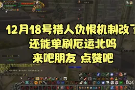 怀旧服猎人仇恨机制改后刷厄运北的轻松方法视频封面